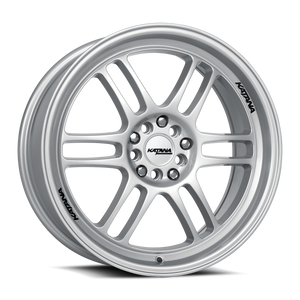 Katana KR02 Gloss Silver 17x7.5 +40 5x108|5x114.3mm 73.1mm