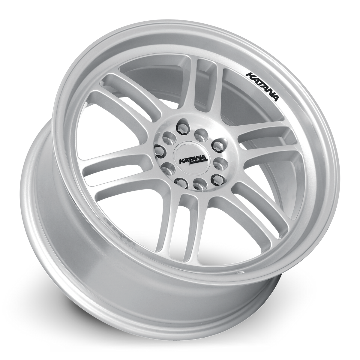 Katana KR02 Gloss Silver 18x8 +40 5x108|5x114.3mm 73.1mm