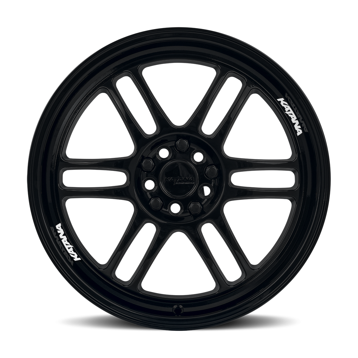 Katana KR02 Matte Black 17x7.5 +40 5x100|5x114.3mm 73.1mm