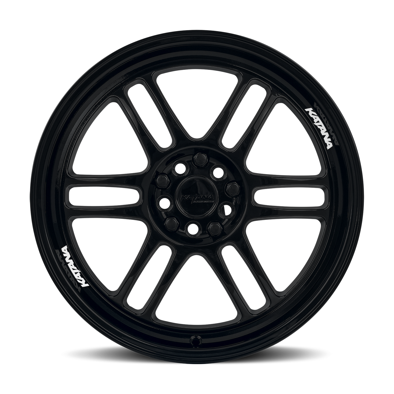 Katana KR02 Matte Black 17x7.5 +40 4x100|4x114.3mm 73.1mm - Wheelwiz