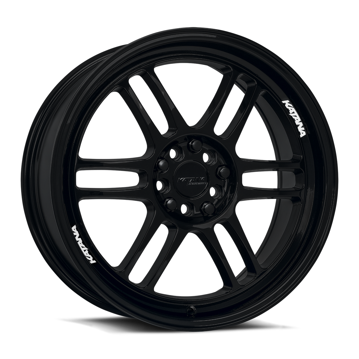 Katana KR02 Matte Black 18x8 +40 5x112|5x114.3mm 73.1mm