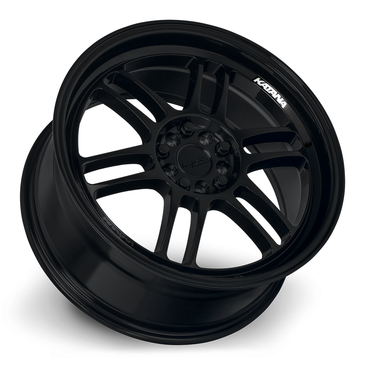 Katana KR02 Matte Black 18x8 +40 5x108|5x114.3mm 73.1mm