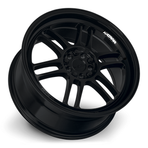 Katana KR02 Matte Black 17x7.5 +40 4x108|4x114.3mm 73.1mm