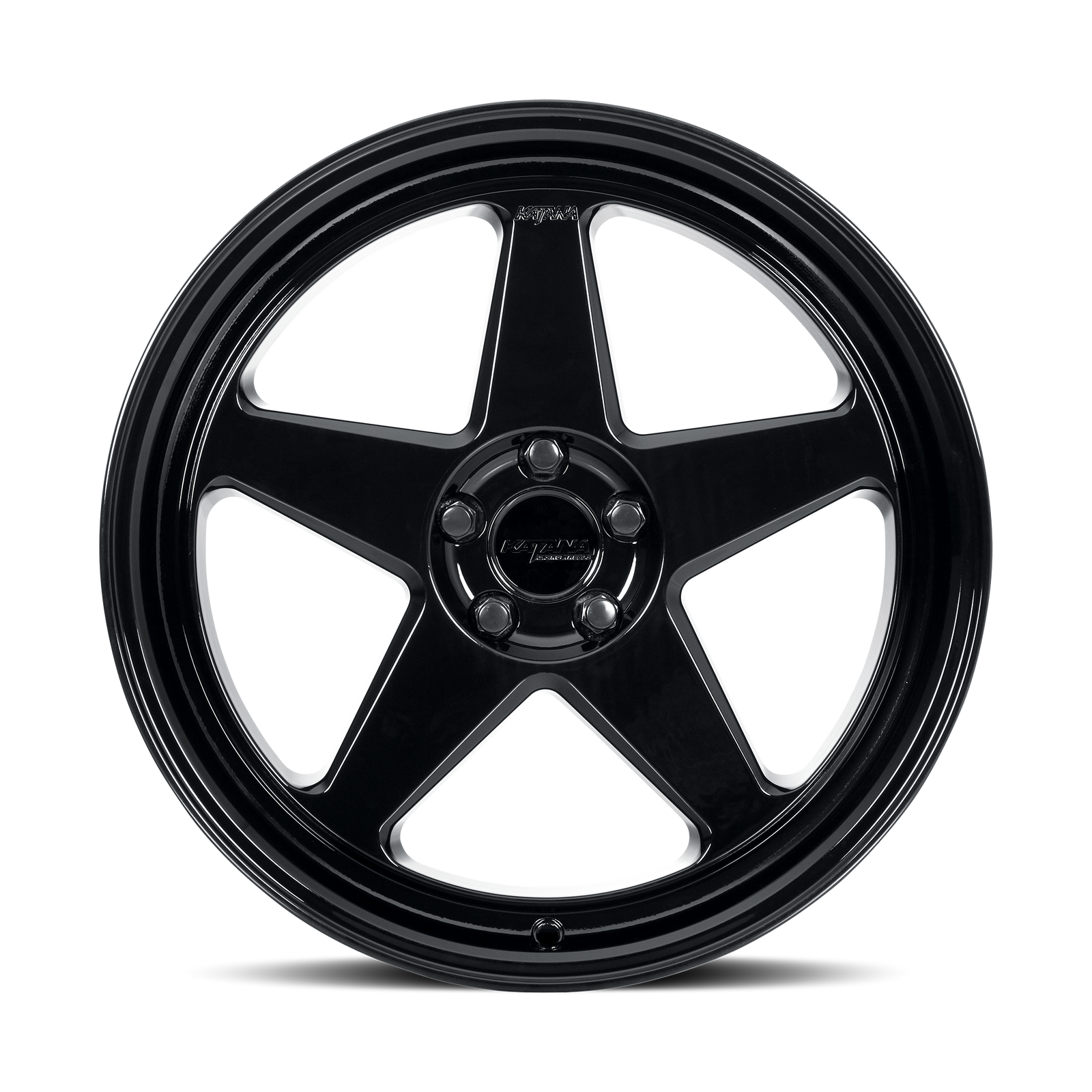 Katana KR03 Gloss Black 20x8.5 +40 5x112mm 73.1mm - Wheelwiz