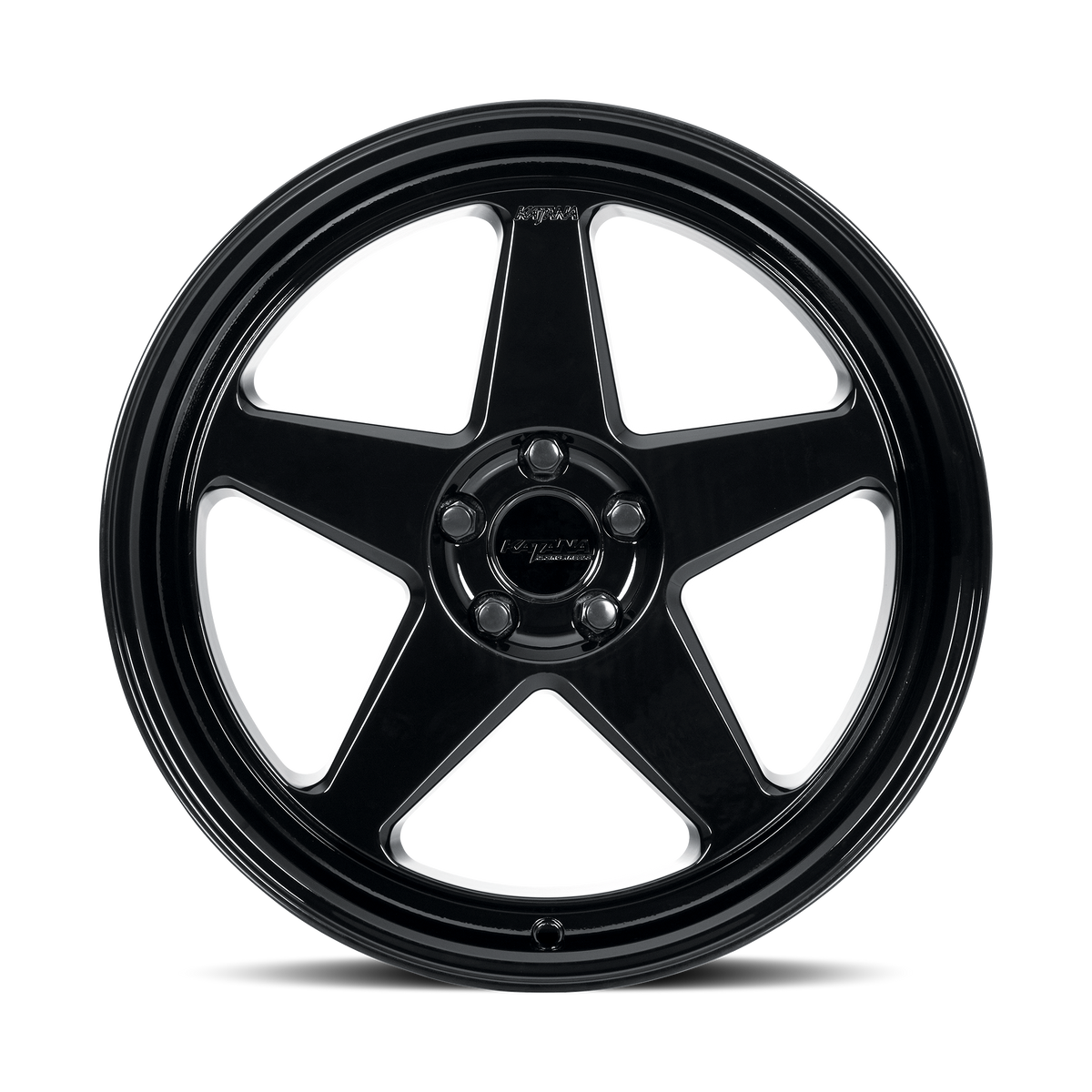 Katana KR03 Gloss Black 18x8 +40 5x114.3mm 73.1mm