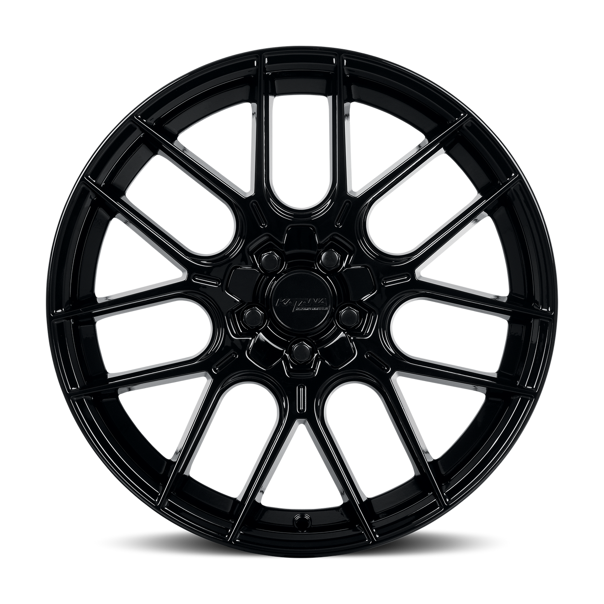 Katana KR04 Gloss Black 20x8.5 +40 5x120|5x114.3mm 73.1mm