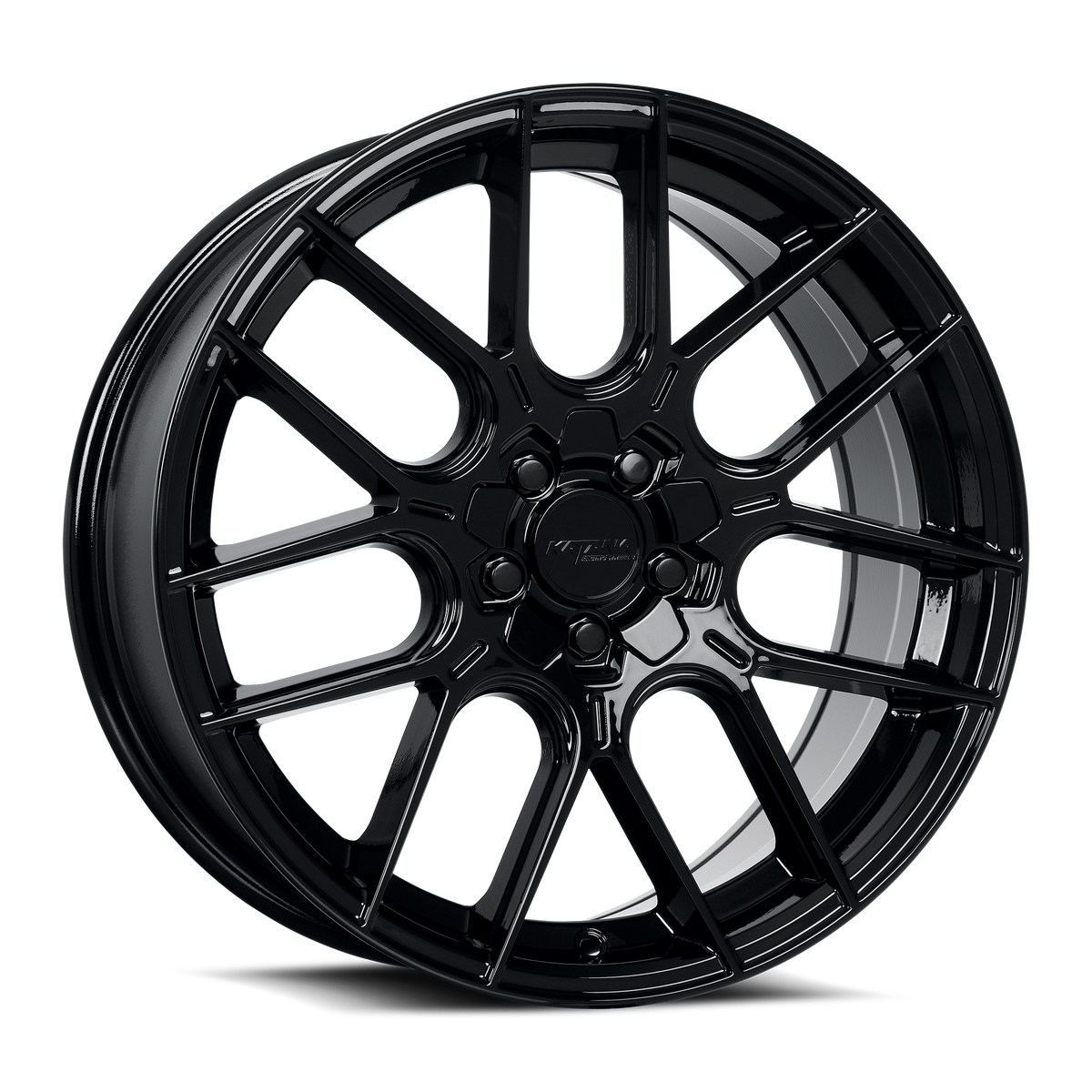 Katana KR04 Gloss Black 20x8.5 +40 5x112|5x114.3mm 73.1mm