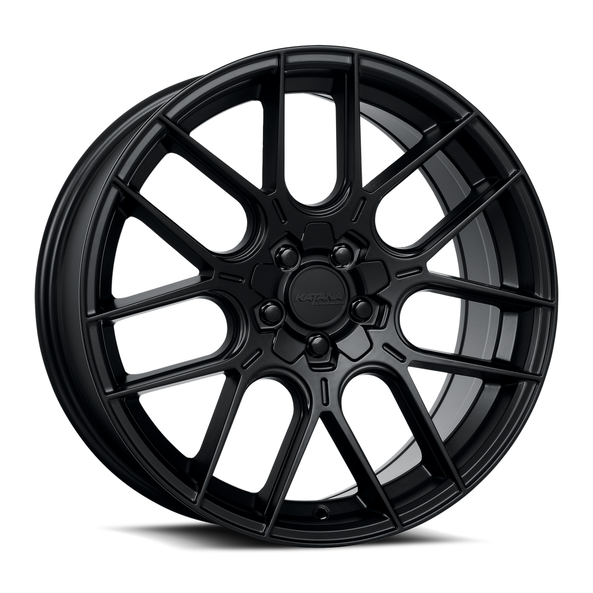 Katana KR04 Matte Black 18x8 +40 5x100|5x114.3mm 73.1mm