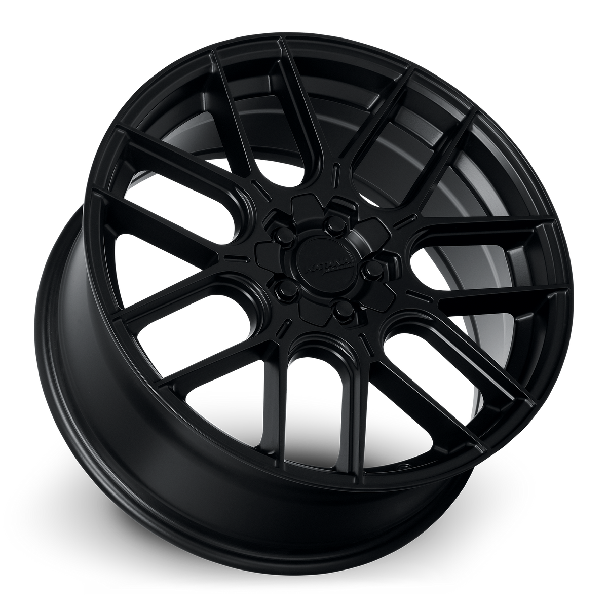 Katana KR04 Matte Black 18x8 +40 5x100|5x114.3mm 73.1mm