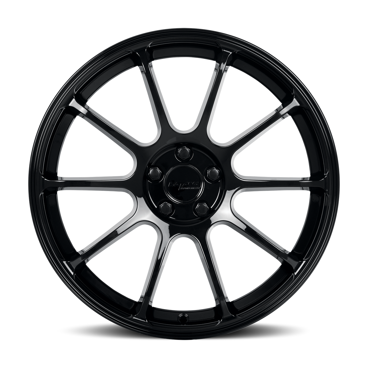Katana KR07 Gloss Black 17x7.5 +40 5x100mm 73.1mm