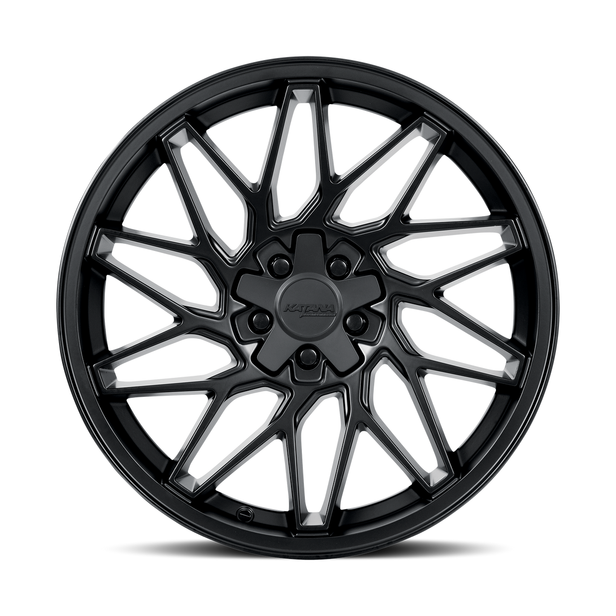 Katana KR09 Matte Black 18x8 +40 5x110|5x114.3mm 73.1mm