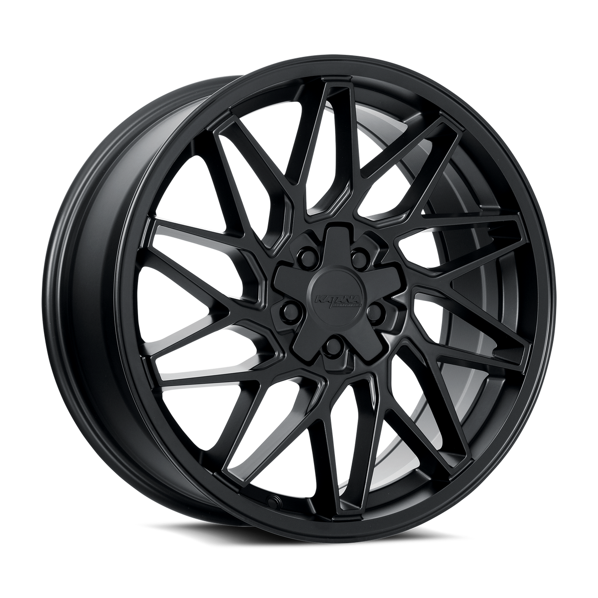 Katana KR09 Matte Black 18x8 +40 5x105|5x114.3mm 73.1mm