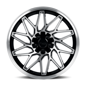 Katana KR09 Gloss Black Machined Face 18x8 +40 5x105|5x114.3mm 73.1mm