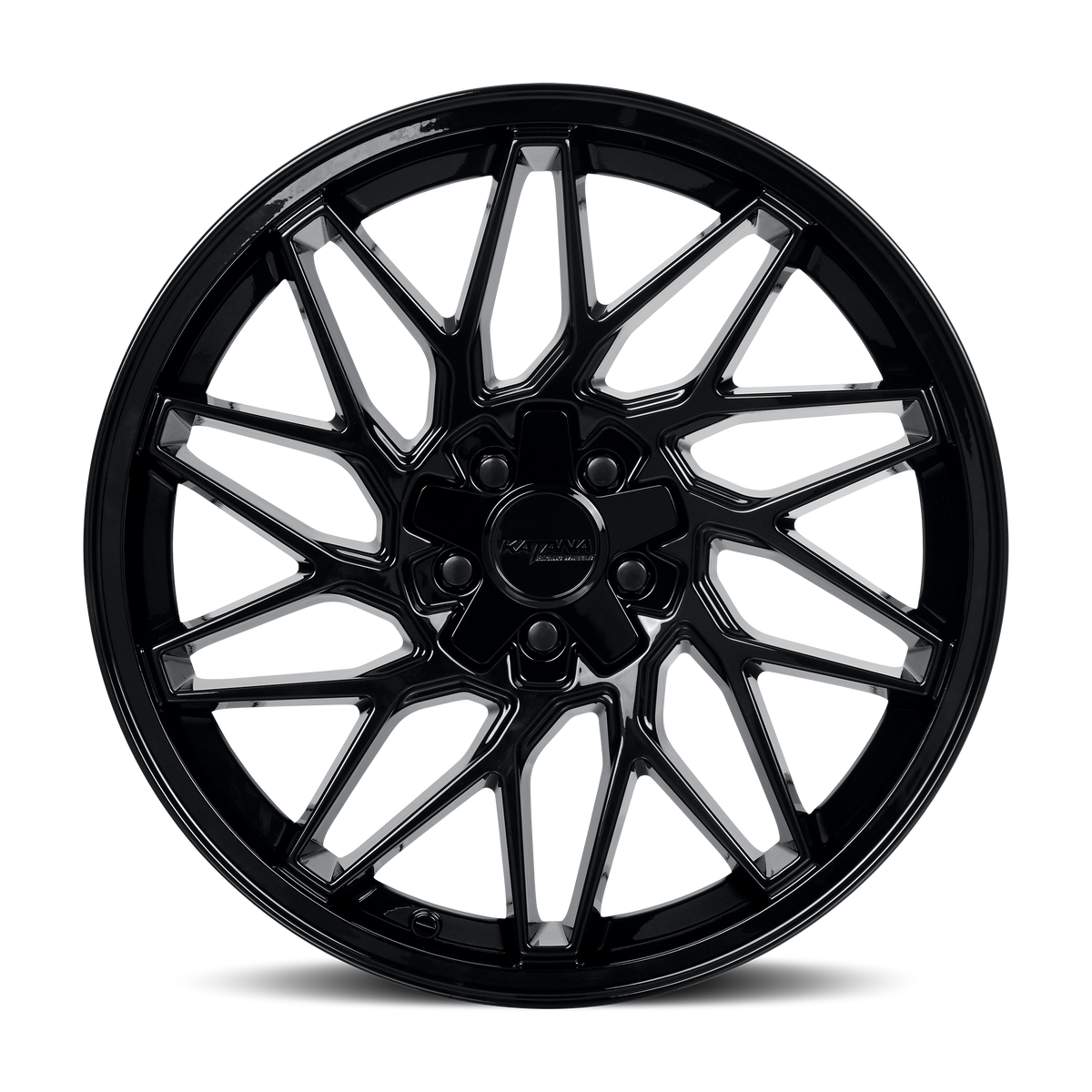 Katana KR09 Gloss Black 18x8 +40 5x100|5x114.3mm 73.1mm