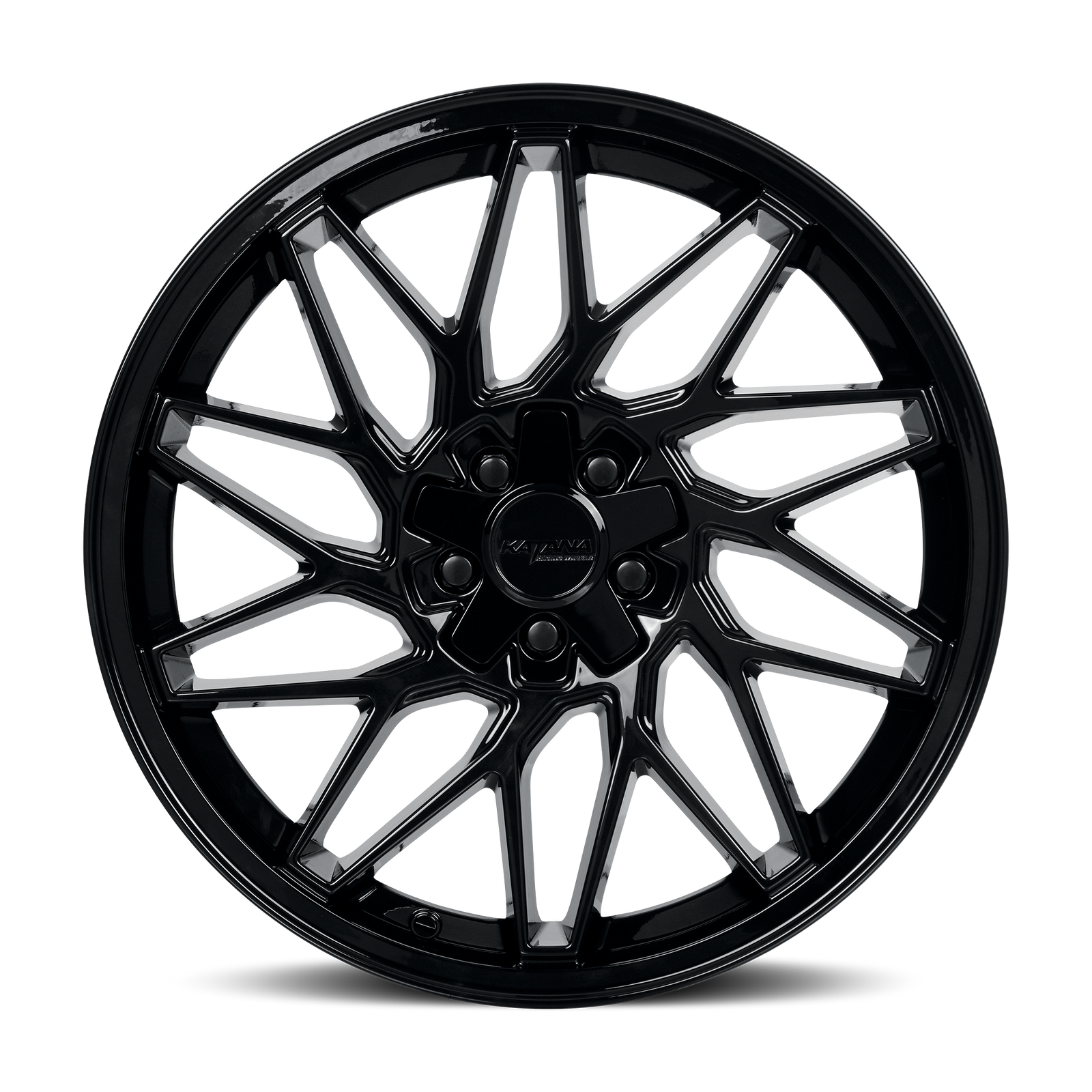 Katana KR09 Gloss Black 18x8 +40 5x112|5x114.3mm 73.1mm - Wheelwiz