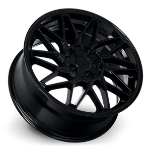 Katana KR09 Gloss Black 18x8 +40 5x100|5x114.3mm 73.1mm