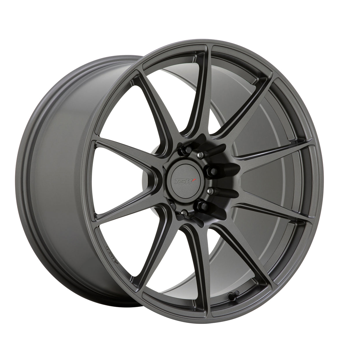 TSW KEMORA Matte Gunmetal 18x9 +45 5x112mm 66.6mm - Wheelwiz