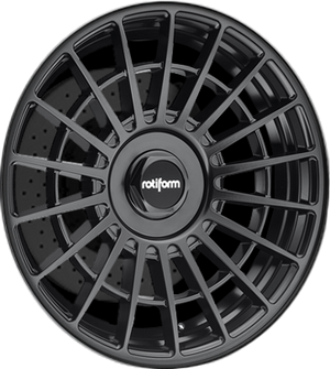 Rotiform R142 LAS-R Matte Black 17x8 +30 5x100|5x114.3mm 70.1mm