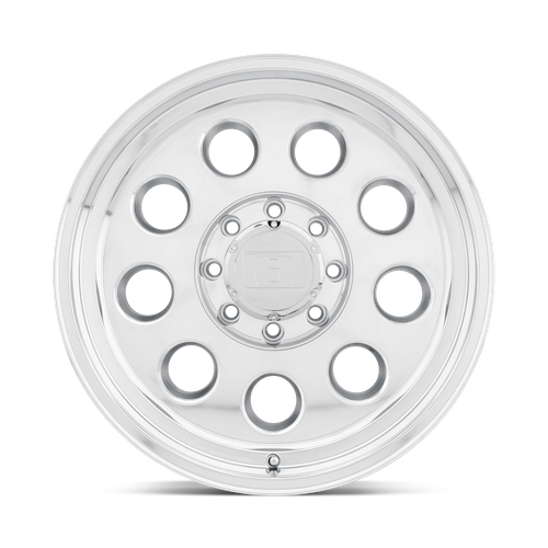 Level 8 HAULER Polished 18x9 00 8x165.1mm 122.4mm - WheelWiz