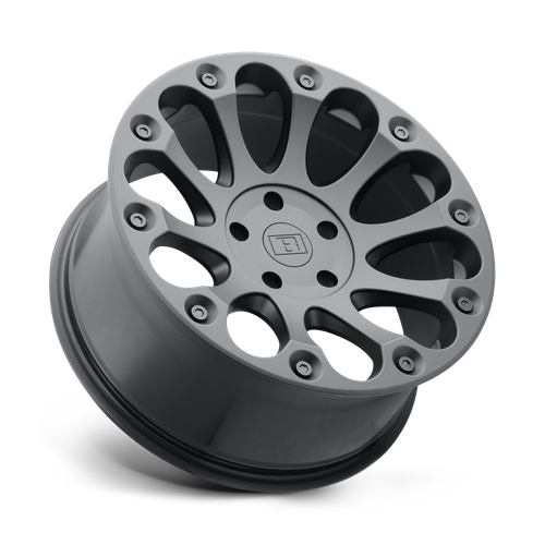 Level 8 IMPACT Matte Black 15x8 -24 5x127mm 71.5mm - Wheelwiz