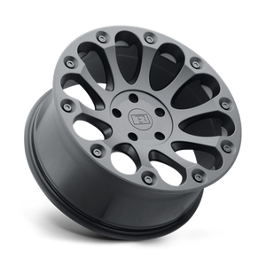 Level 8 IMPACT Matte Black 15x8 -24 5x114.3mm 76.1mm - Wheelwiz