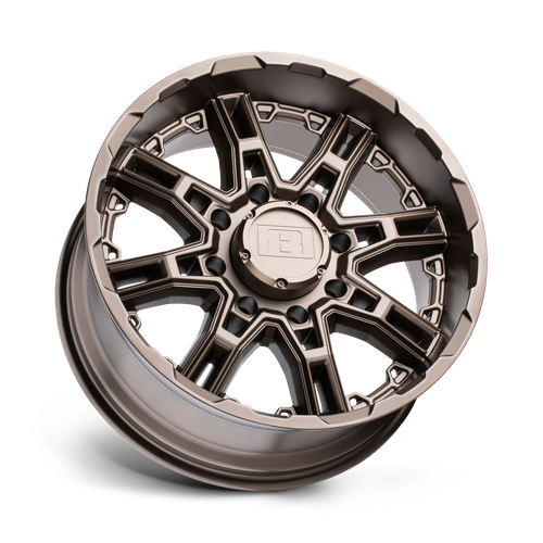 Level 8 SLINGSHOT Matte Bronze 17x8.5 -10 6x139.7mm 112.1mm - Wheelwiz