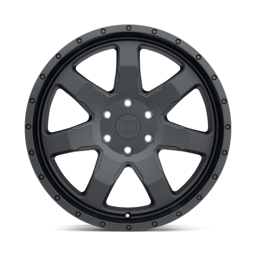Level 8 SLAM Matte Black 17x8.5 +12 6x127mm 78.1mm - WheelWiz