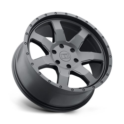 Level 8 SLAM Matte Black 17x8.5 +12 6x127mm 78.1mm - WheelWiz