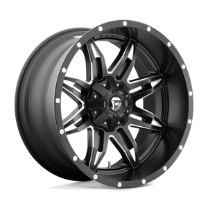 Fuel Offroad D567 LETHAL Matte Black Milled 20x10 -12 6x135|6x139.7mm 106.1mm - WheelWiz