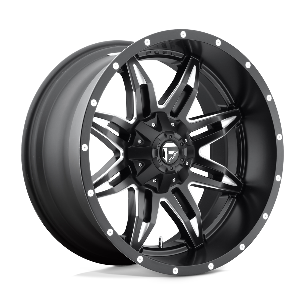 Fuel Offroad D567 LETHAL Matte Black Milled 22x11 -24 8x170mm 125.1mm - WheelWiz