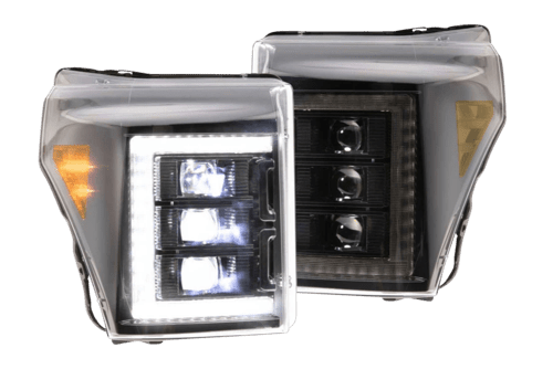 Morimoto XB HEADLIGHTS SUPER DUTY 11-16 WHITE DRL - Wheelwiz