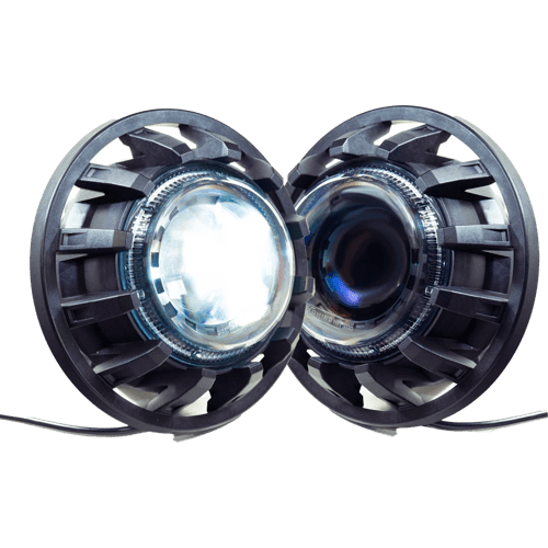 Morimoto JEEP WRANGLER (JK) SUPER7 HEADLIGHTS SET - Wheelwiz