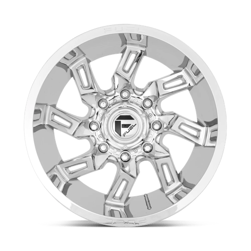 Fuel Offroad D746 LOCKDOWN Chrome 20x9 +1 6x139.7mm 106.1mm - Wheelwiz
