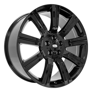 OE Wheels Replica LR01 Gloss Black 22x10.0 +50 5x120mm 72.6mm