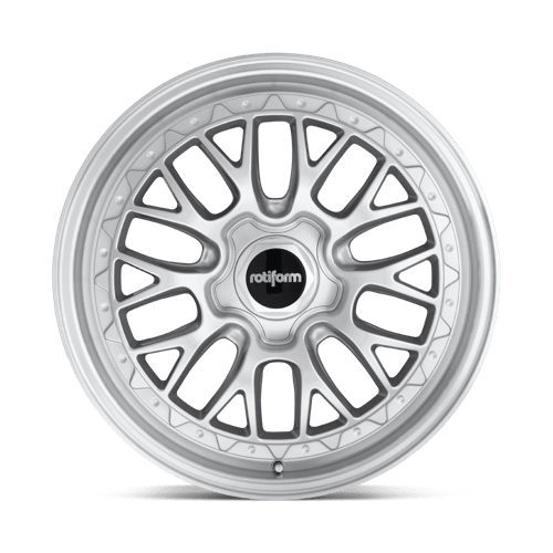 Rotiform R155 LSR Gloss Silver Machined 19x8.5 +35 5x112mm 66.6mm - Wheelwiz
