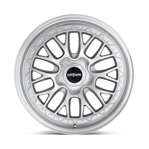Rotiform R155 LSR Gloss Silver Machined 18x8.5 +45 5x112mm 66.6mm - Wheelwiz