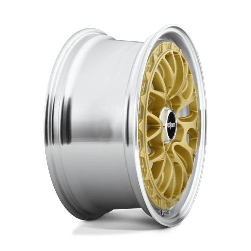 Rotiform R156 LSR Matte Gold Machined 18x8.5 +35 5x112mm 66.6mm - Wheelwiz