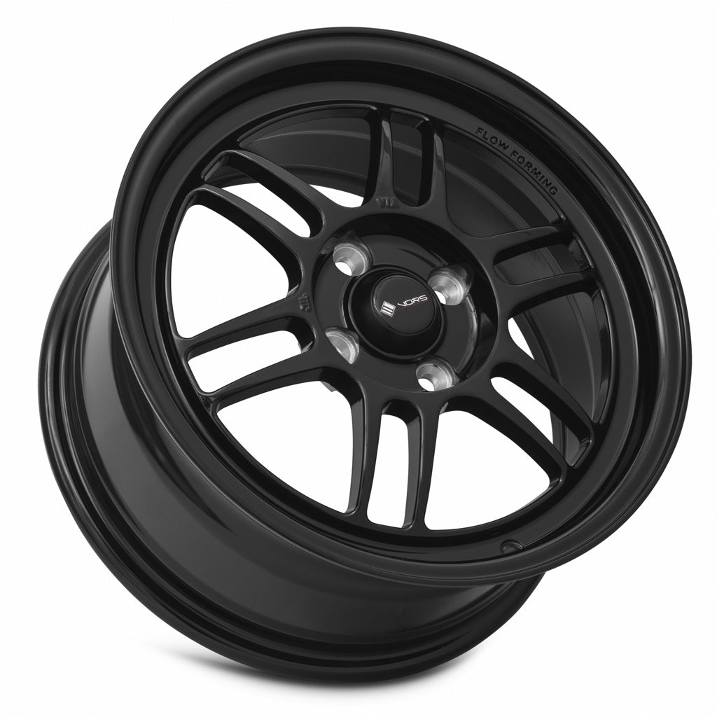 Vors LT01 Gloss Black 15x7 +40 4x100mm 73.1mm - Wheelwiz
