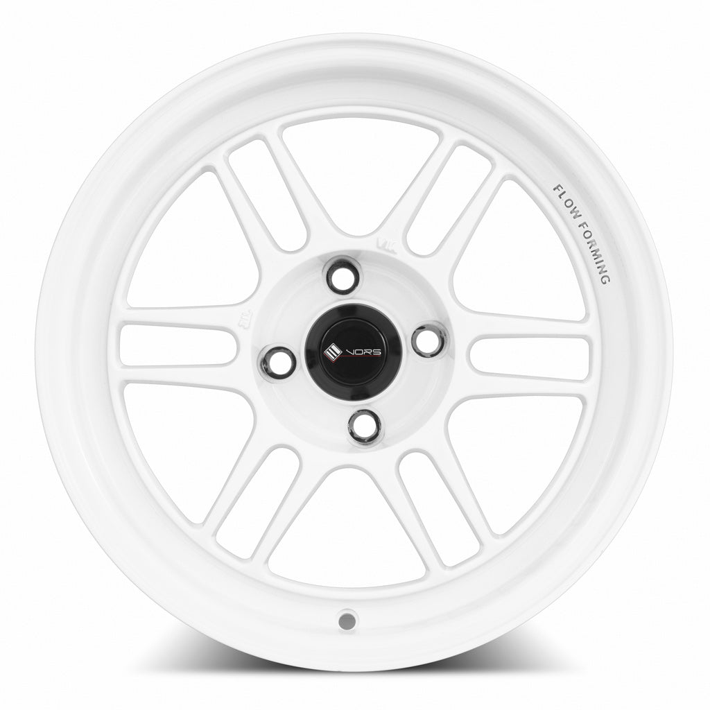 Vors LT01 White 15x7 +40 4x100mm 73.1mm - Wheelwiz