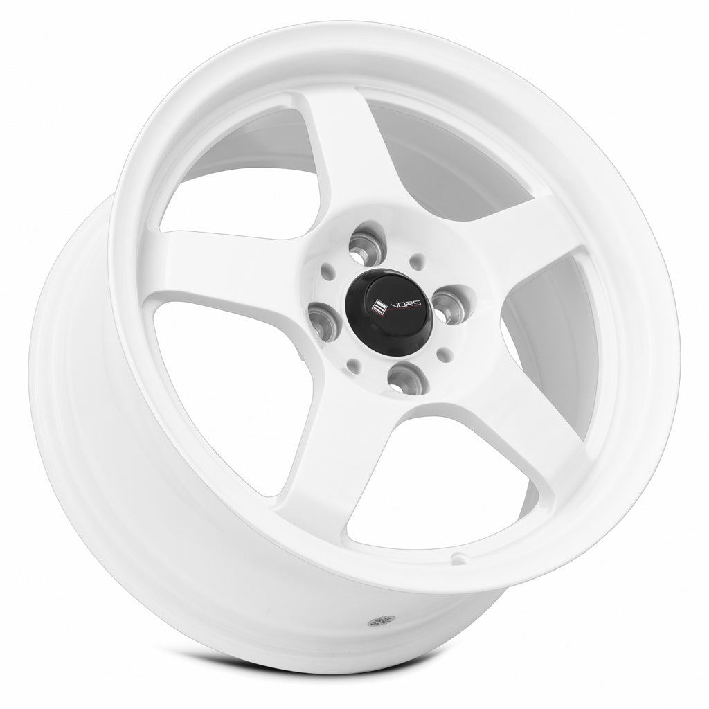 Vors LT05 White 15x7 +40 4x100mm 73.1mm - Wheelwiz