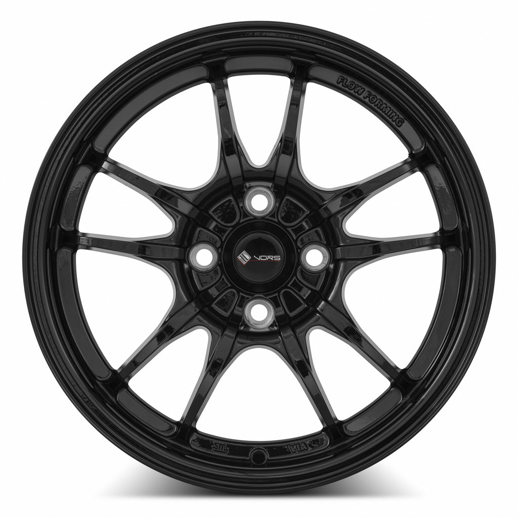 Vors LT10 Gloss Black 15x7 +40 4x98mm 73.1mm - Wheelwiz