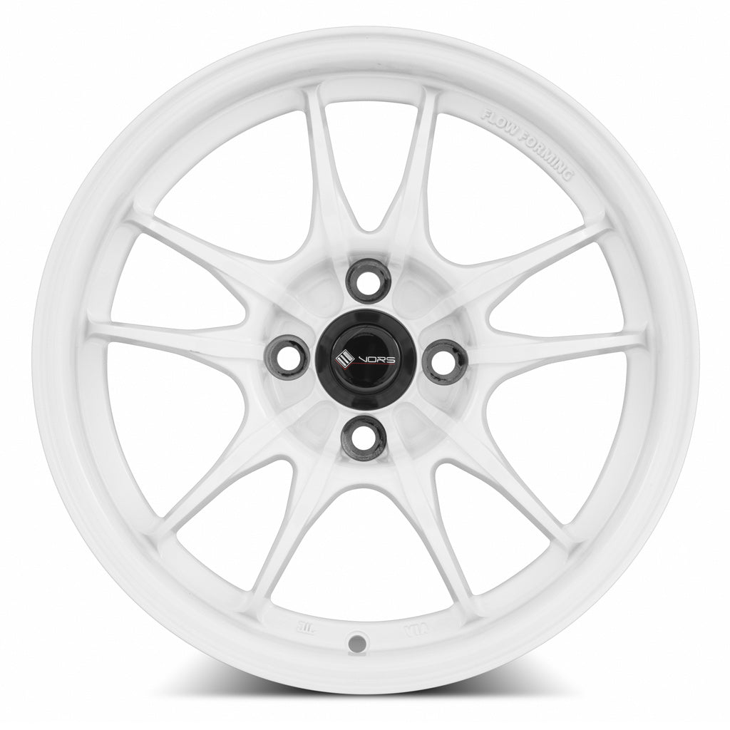 Vors LT10 White 15x7 +40 4x100mm 73.1mm - Wheelwiz