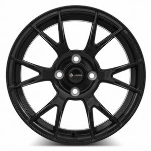 Vors LT26 Gloss Black 15x7 +40 4x100mm 73.1mm - WheelWiz