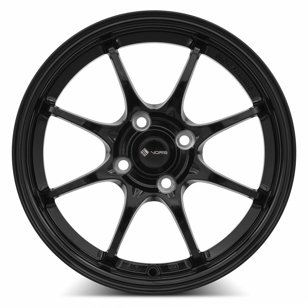 Vors LT28 Gloss Black 15x7 +40 4x100mm 73.1mm