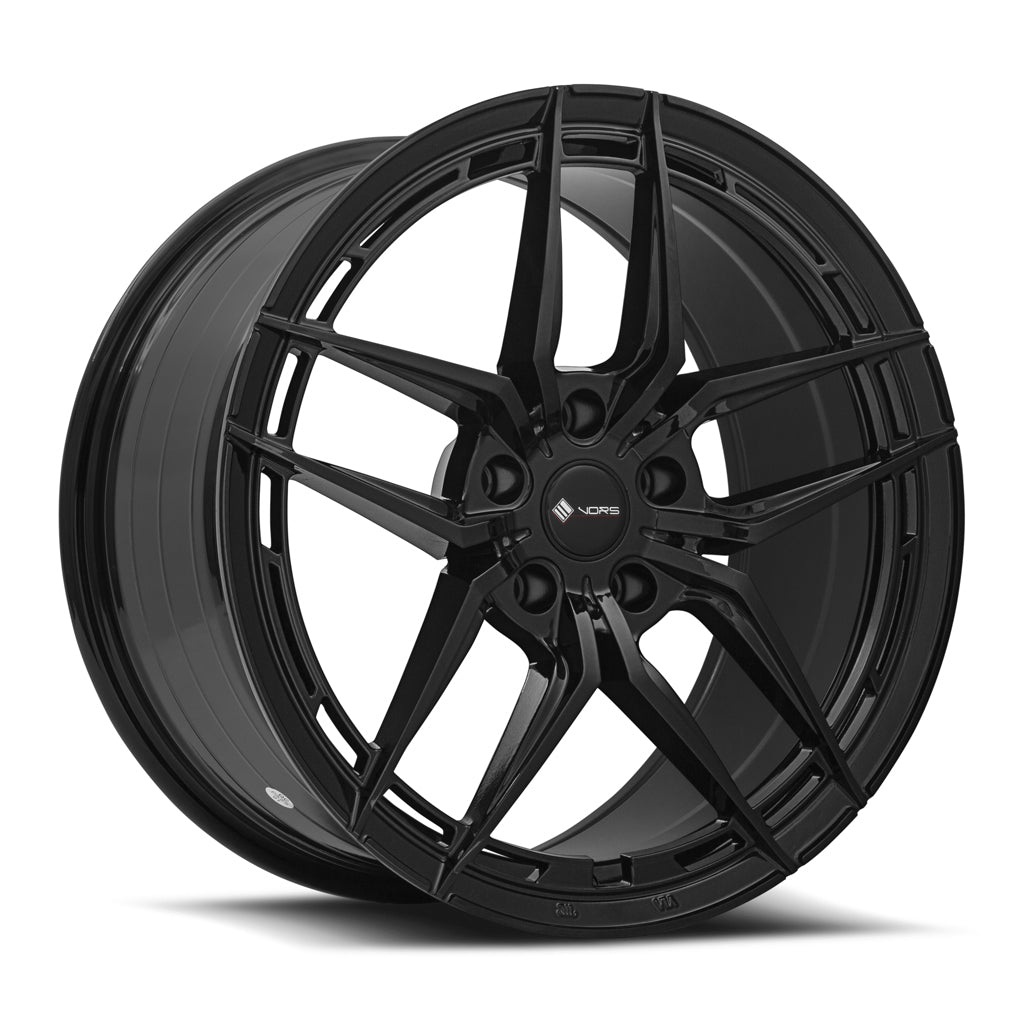 Vors LT53 Gloss Black 18x9 +35 5x114.3mm 73.1mm - Wheelwiz