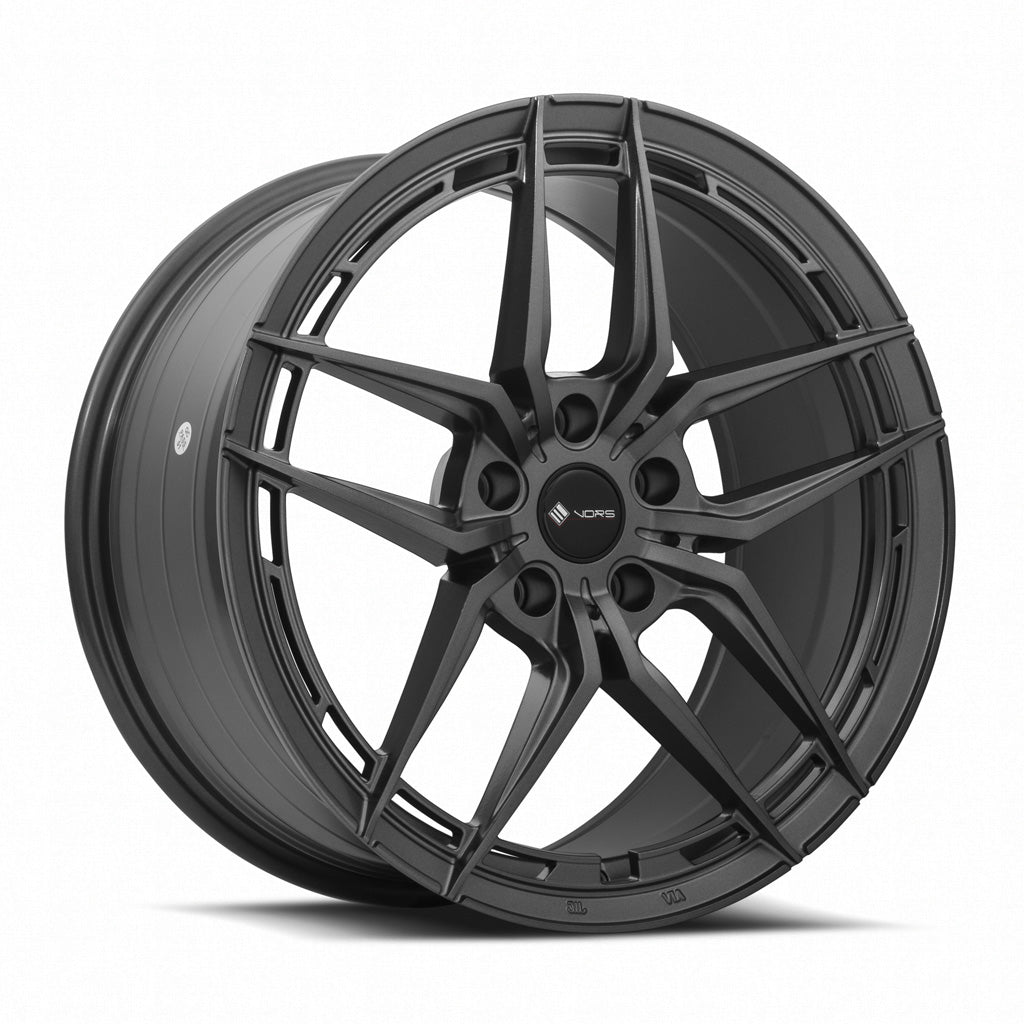 Vors LT53 Gloss Gun Metal 18x9 +35 5x110mm 73.1mm - Wheelwiz
