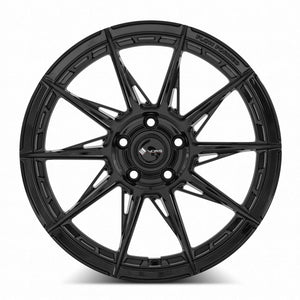 Vors LT55 Gloss Black 18x8 +35 5x120mm 73.1mm - Wheelwiz