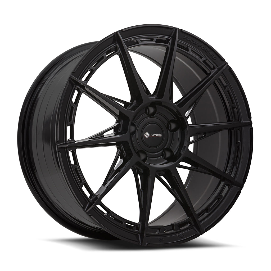 Vors LT55 Gloss Black 18x9 +35 5x114.3mm 73.1mm - Wheelwiz