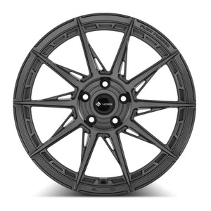 Vors LT55 Gloss Gun Metal 18x9 +35 5x114.3mm 73.1mm - Wheelwiz