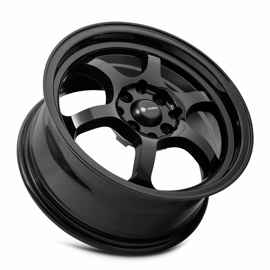 Vors LT61 Gloss Black 15x7 +35 4x108mm 73.1mm - Wheelwiz